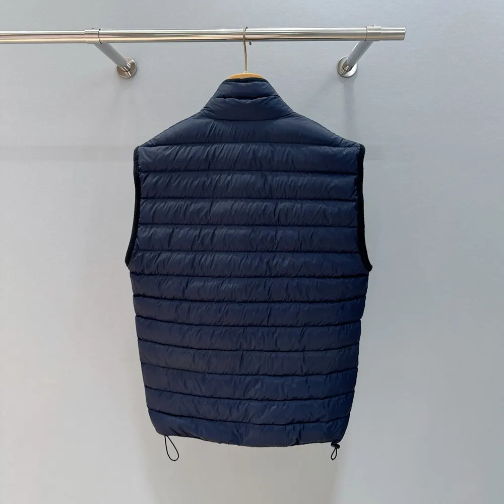 Miu Miu Women Light Pongé Down Vest with Embroidered logo ML1345