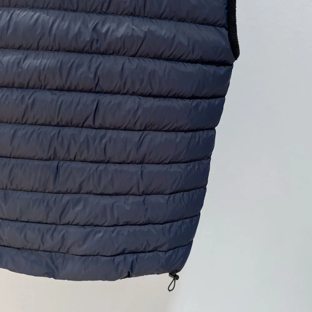 Miu Miu Women Light Pongé Down Vest with Embroidered logo ML1345