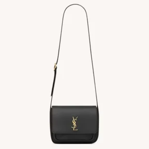 Saint Laurent YSL Women Niki Satchel In Leather-Black