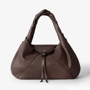 Fendi Women Large Spy Dark Brown Leather Bag 8BR839AYC