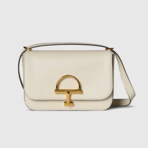 Gucci Women Siena Small Shoulder Bag Ivory Leather ‎846705AAFKB