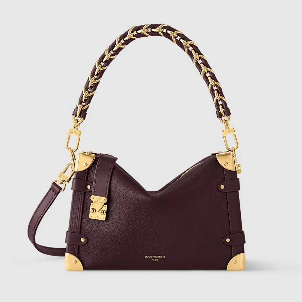 Louis Vuitton LV Women Side Trunk MM Calf Leather M25669