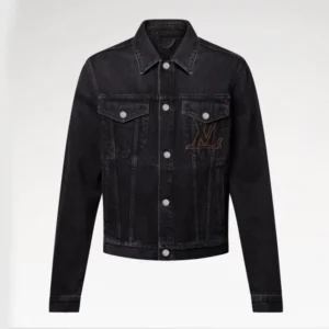 Louis Vuitton Men LV Denim Trucker Jacket 1AILKE