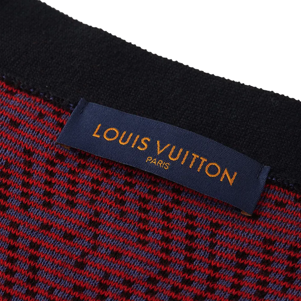 Louis Vuitton Men Optical Monogram Jacquard Cardigan 1AGTKS