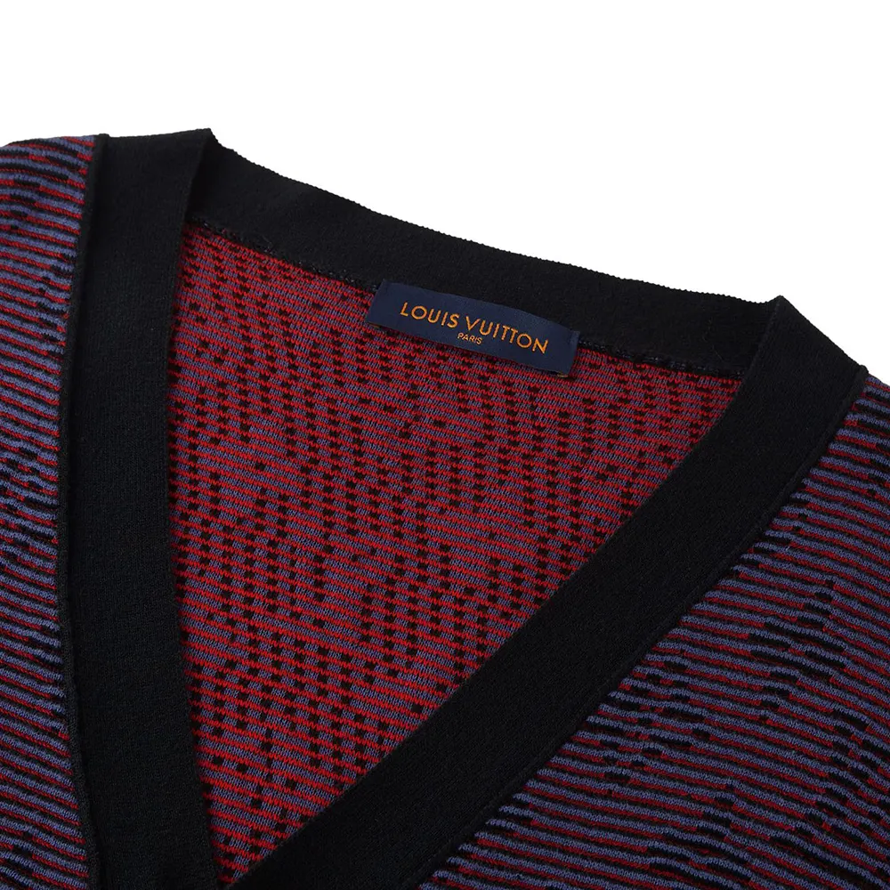 Louis Vuitton Women Optical Monogram Jacquard Cardigan 1AGTKS - Image 4