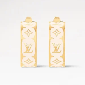 Louis Vuitton Women LV Nanogram Enamel Earrings M01830