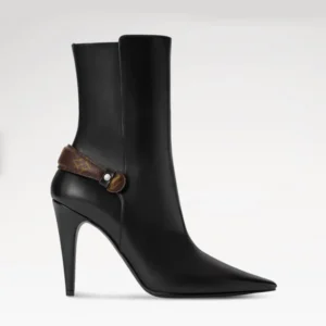 Louis Vuitton Women Legacy Ankle Boot-Black 1AIEUG