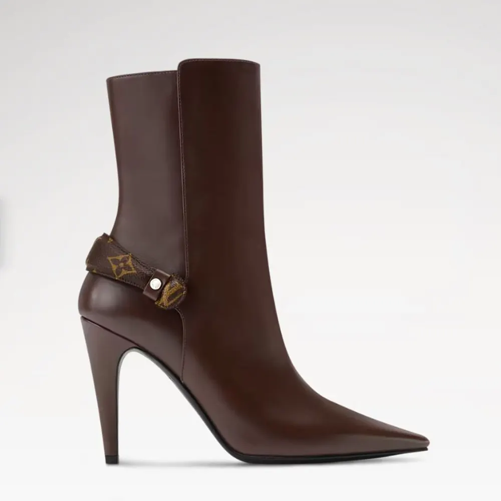 Louis Vuitton Women Legacy Ankle Boot-Brown 1AIFFN