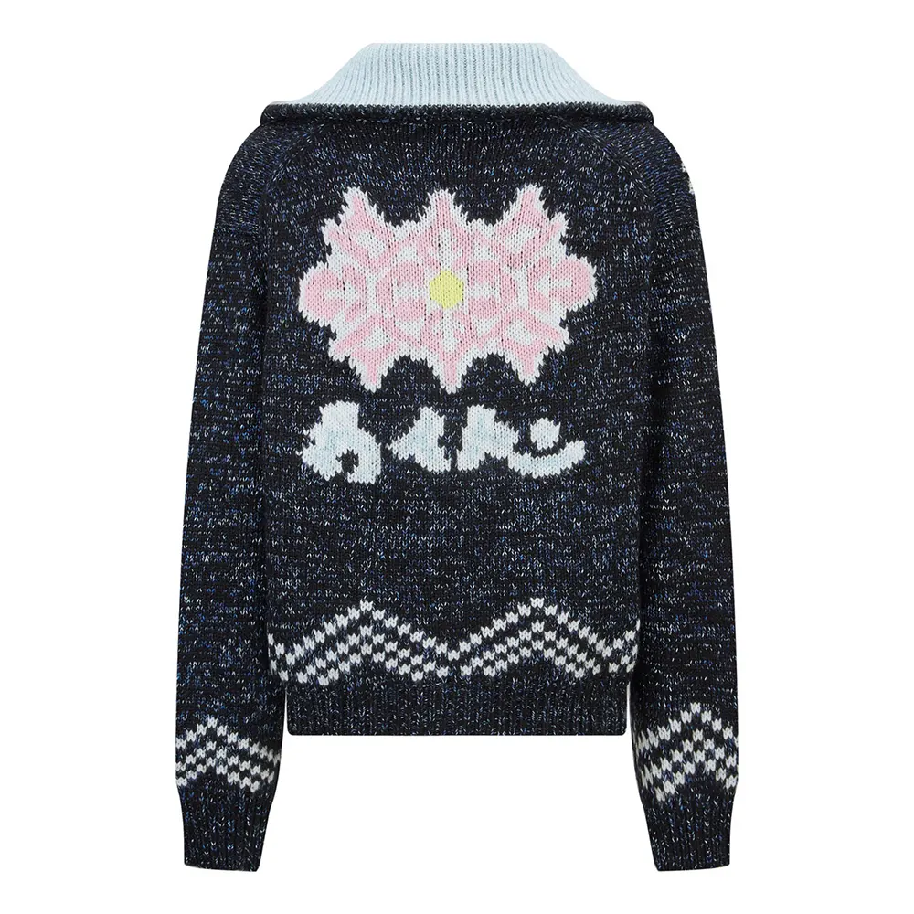 Louis Vuitton Men Zippered Knitted Blouson 1AIMB0