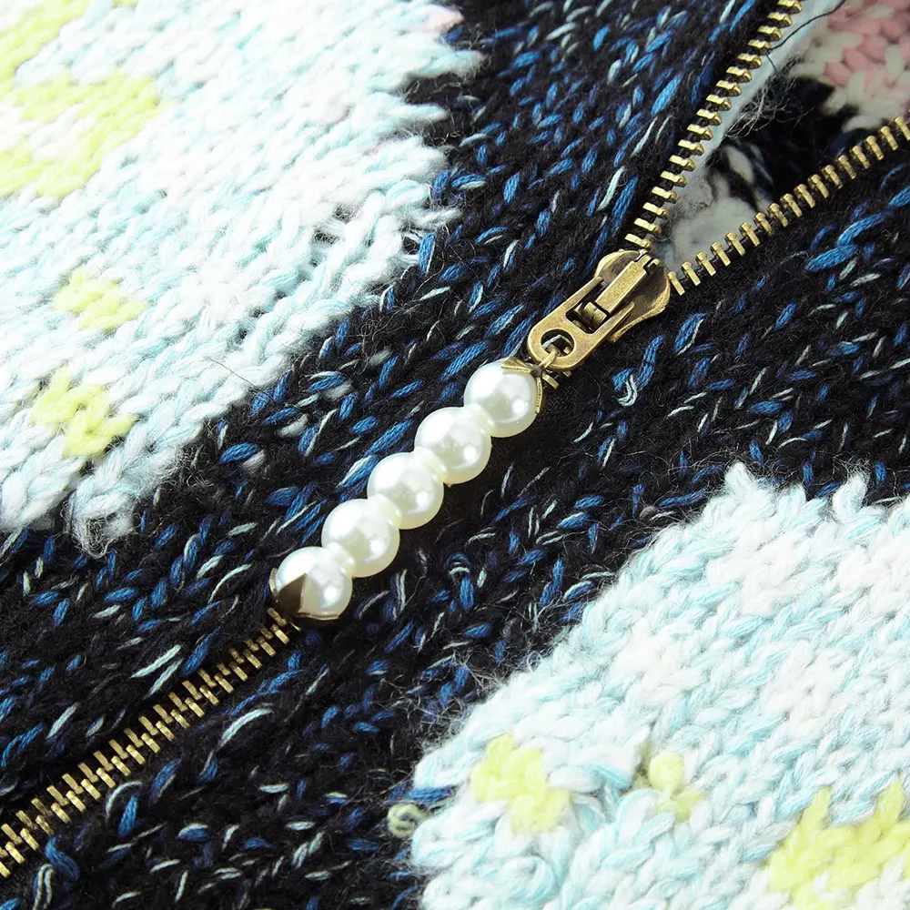 Louis Vuitton Men Zippered Knitted Blouson 1AIMB0