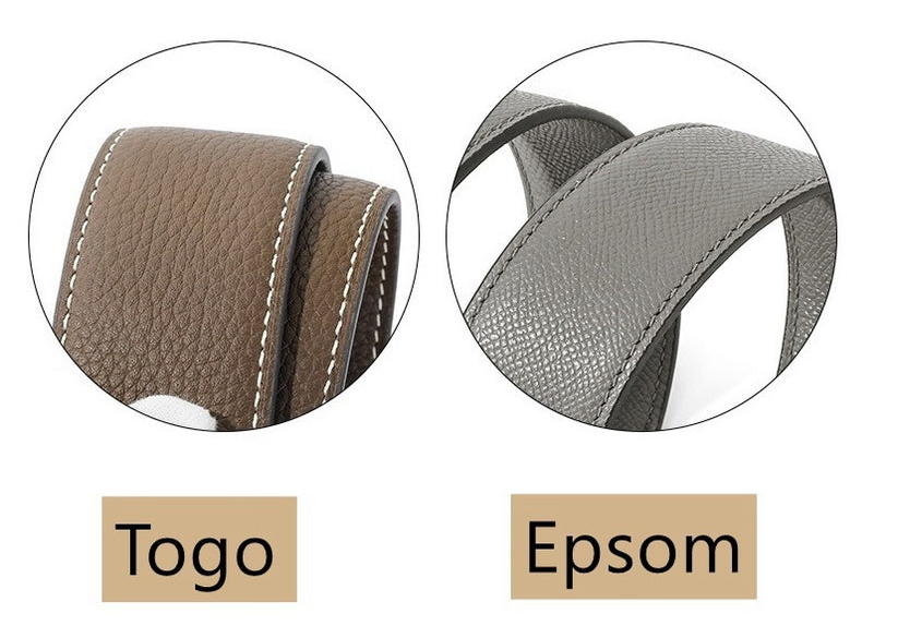 Hermes Togo vs. Epsom Leather Hermes Togo vs. Epsom Leather