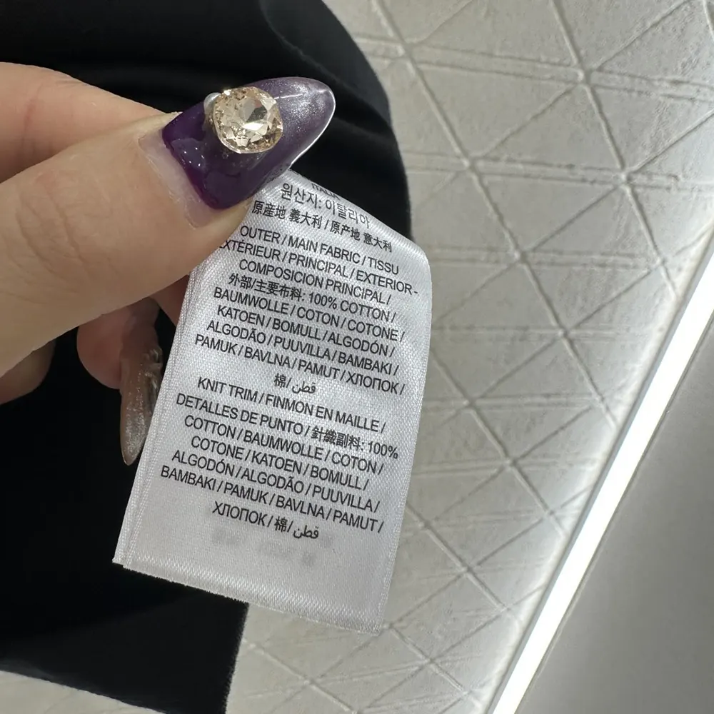 Burberry Men EKD Check Cotton T-shirt-Black 81161641