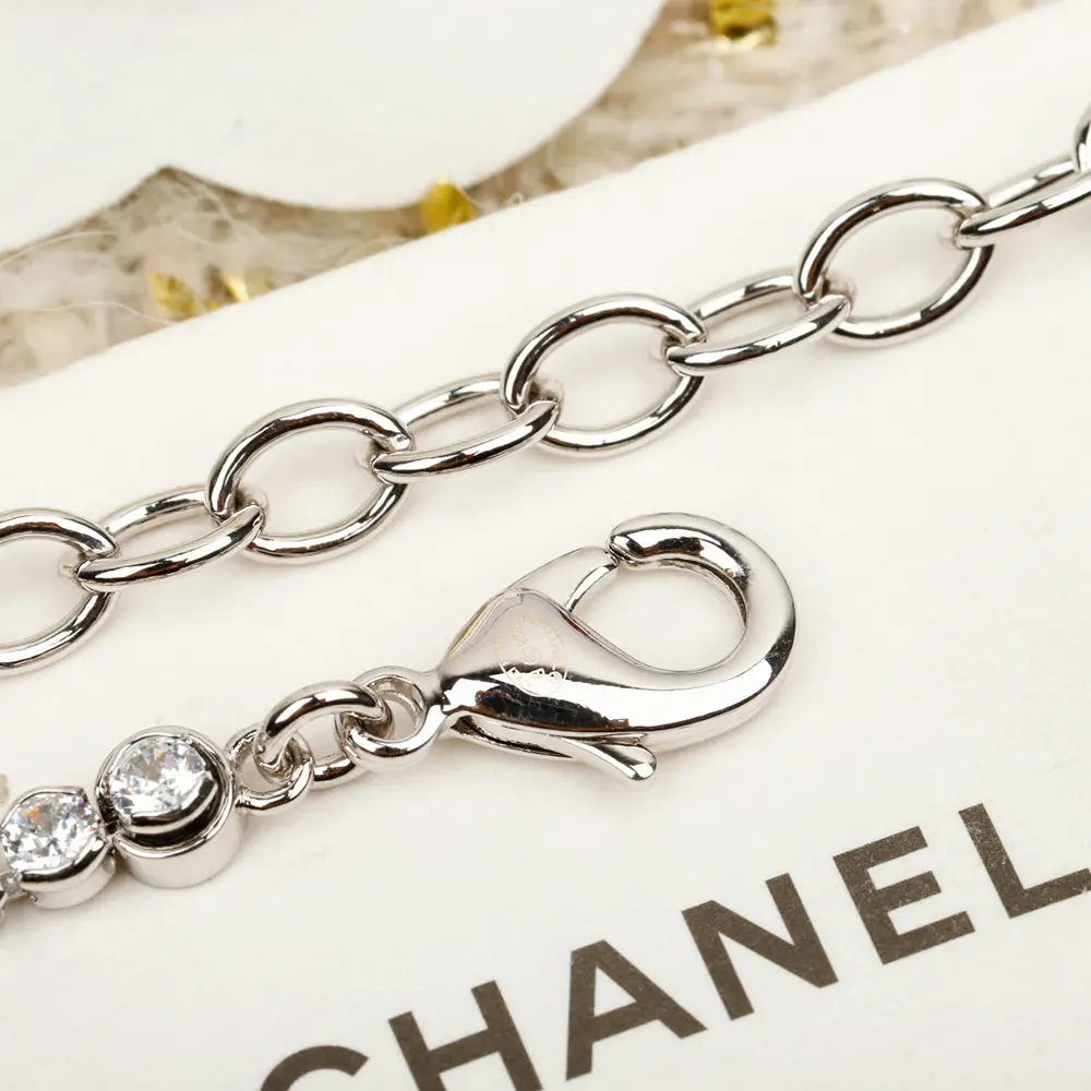Chanel Women Necklace Metal Glass Pearls Imitation Pearls & Diamanté ABG209
