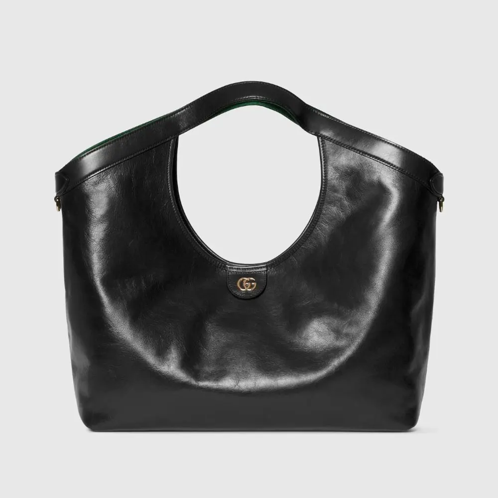 Gucci Women Giglio Large Tote Bag-Black 853971AAF2H