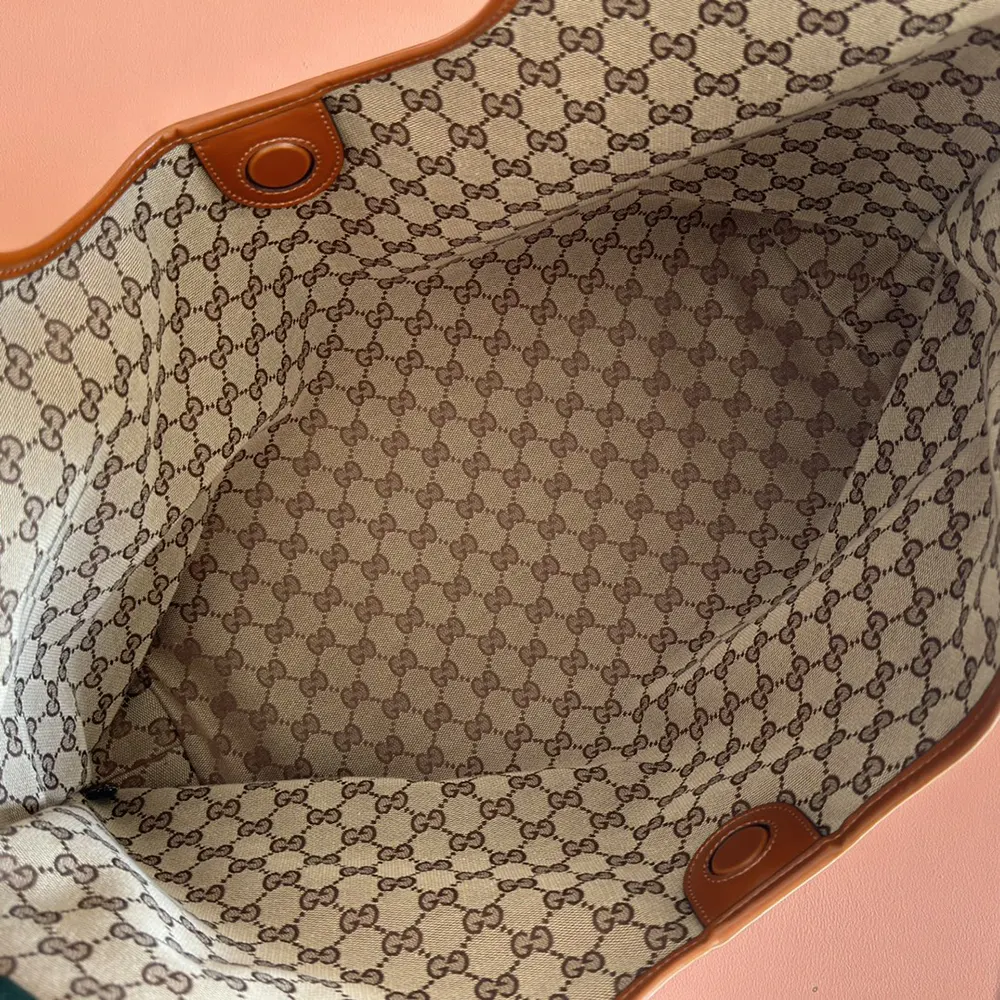 Gucci Women Giglio Large Tote Bag-Dark Brown 853971AAF2H