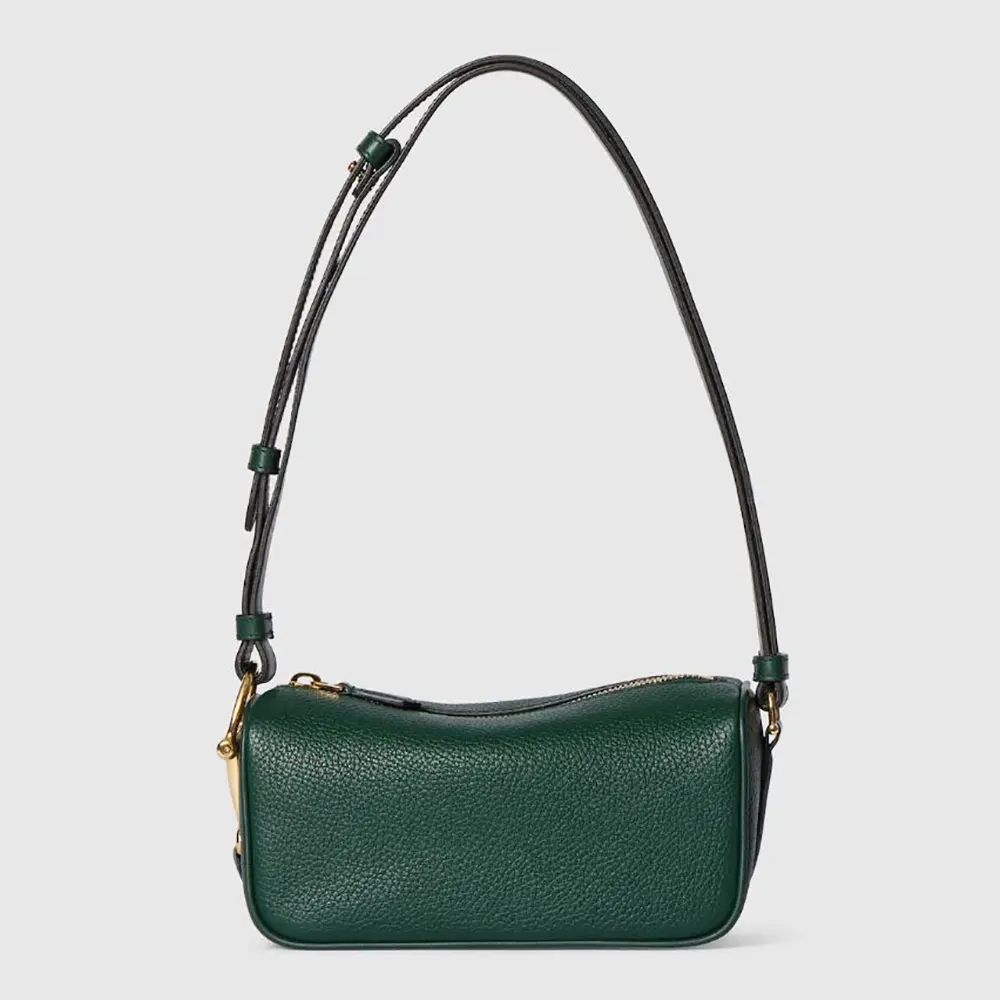 Gucci Women Half Horsebit Mini Bag-Dark Green ‎860784AAFW0