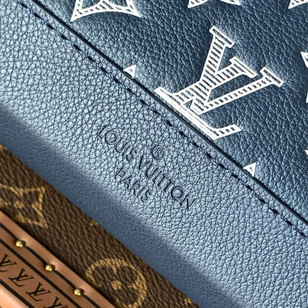 Louis Vuitton LV Unisex Duo Slingbag Monogram Shadow Calf Leather M24751