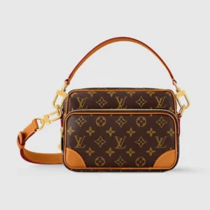 Louis Vuitton LV Unisex Nil Monogram Coated Canvas-Brown M14016