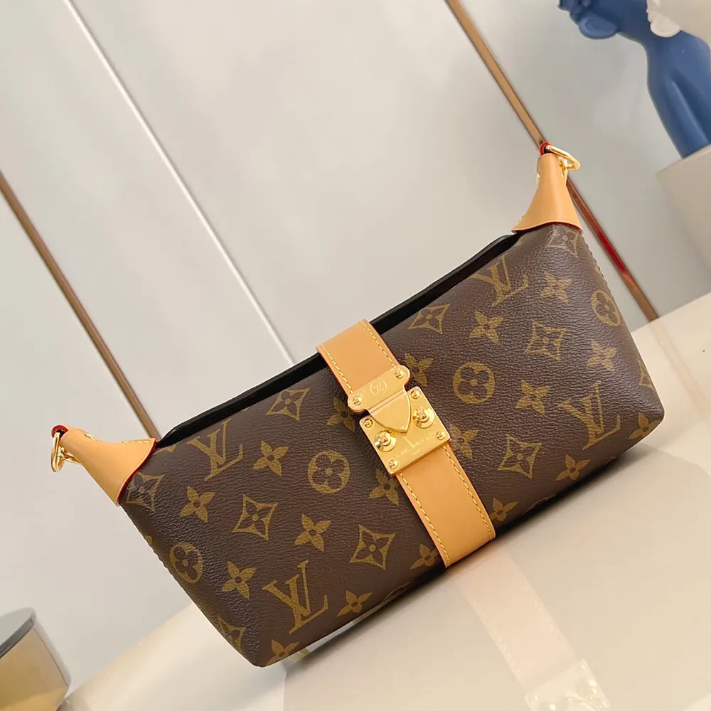Louis Vuitton LV Unisex Pochette Mia Monogram Coated Canvas M26191