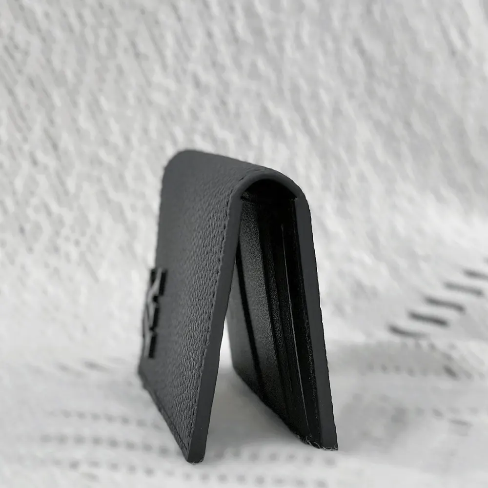 Louis Vuitton LV Unisex Pocket Organizer Cowhide Leather-Black M69979