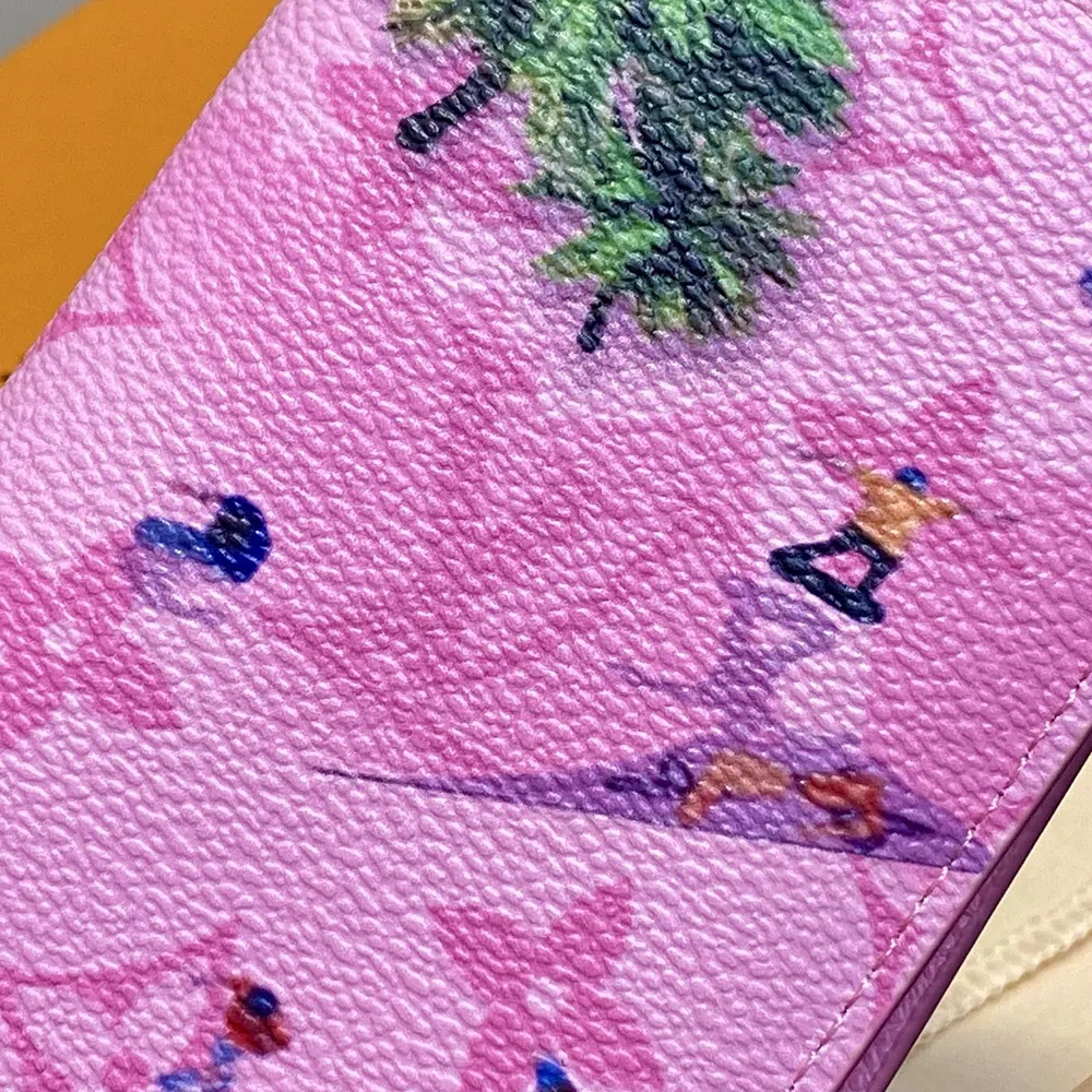 Louis Vuitton LV Unisex Pocket Organizer Monogram Coated Canvas M26800