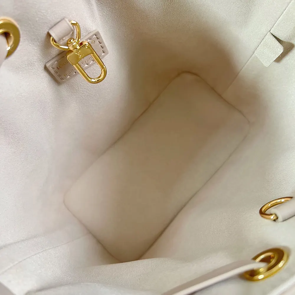 Louis Vuitton LV Women Coussin Bucket Lamb Leather-Beige M26530