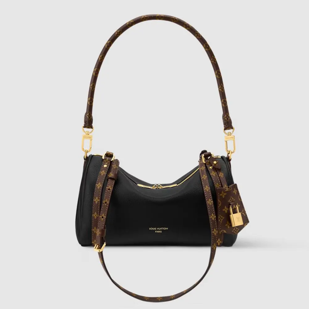 Louis Vuitton LV Women Express PM Calfskin Leather-Black M26039