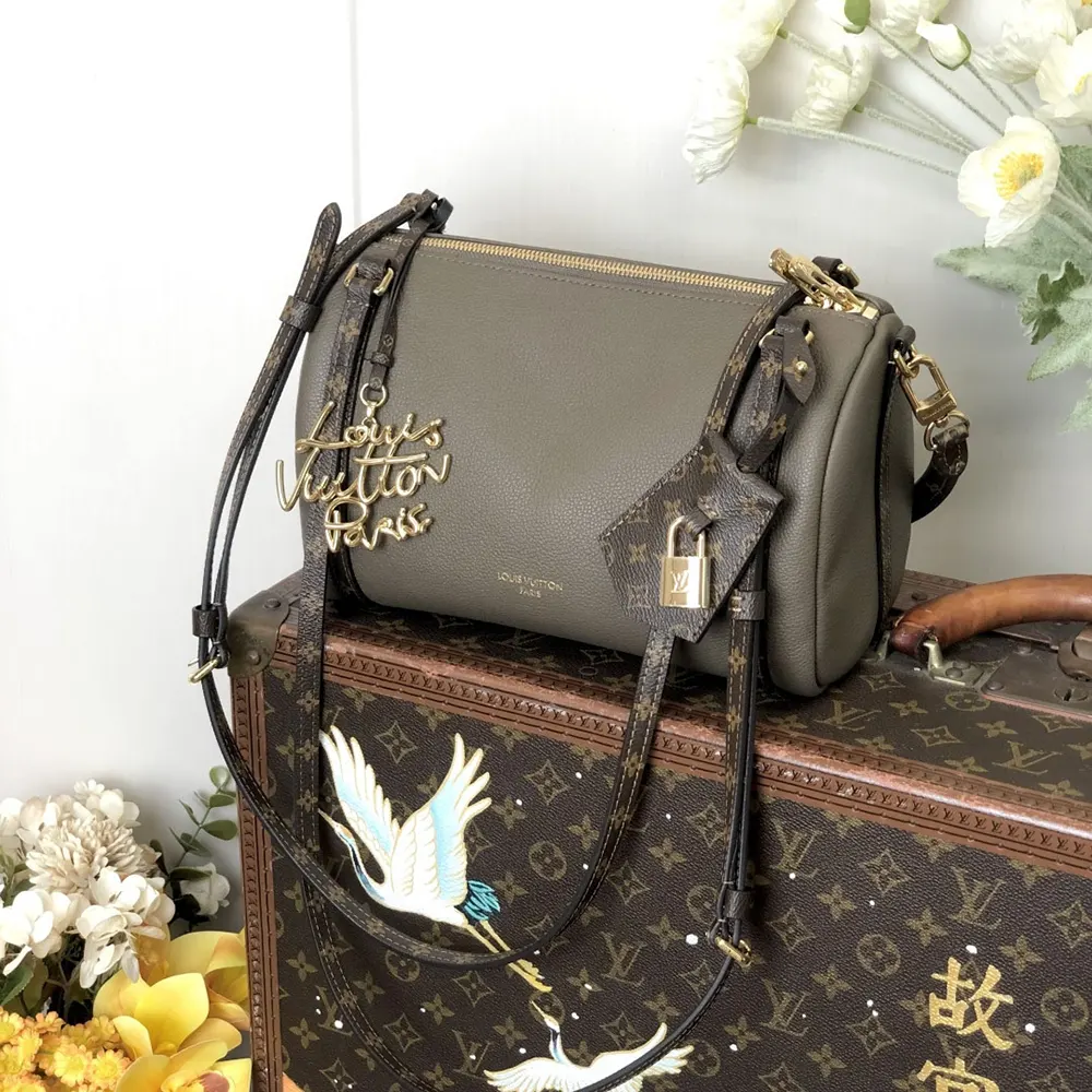 Louis Vuitton LV Women Express PM Calfskin Leather-Brown M26360