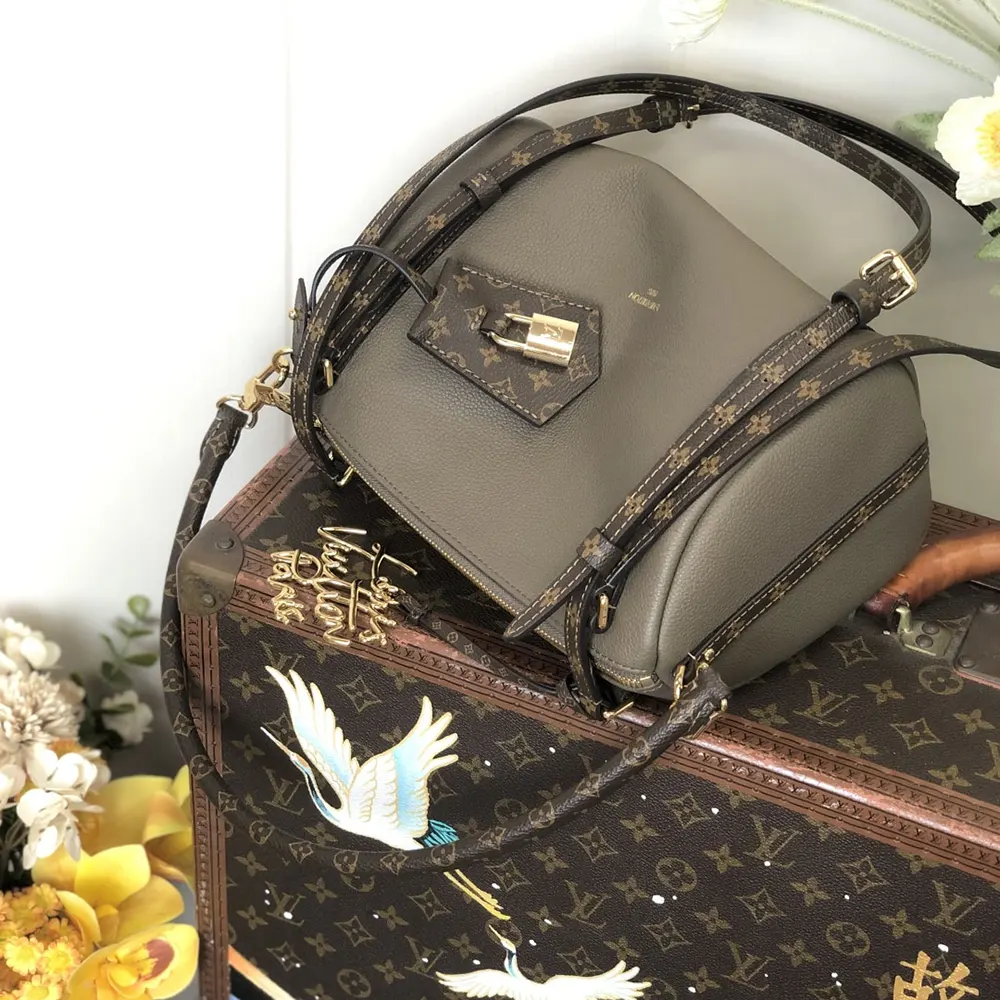 Louis Vuitton LV Women Express PM Calfskin Leather-Brown M26360 - Image 6