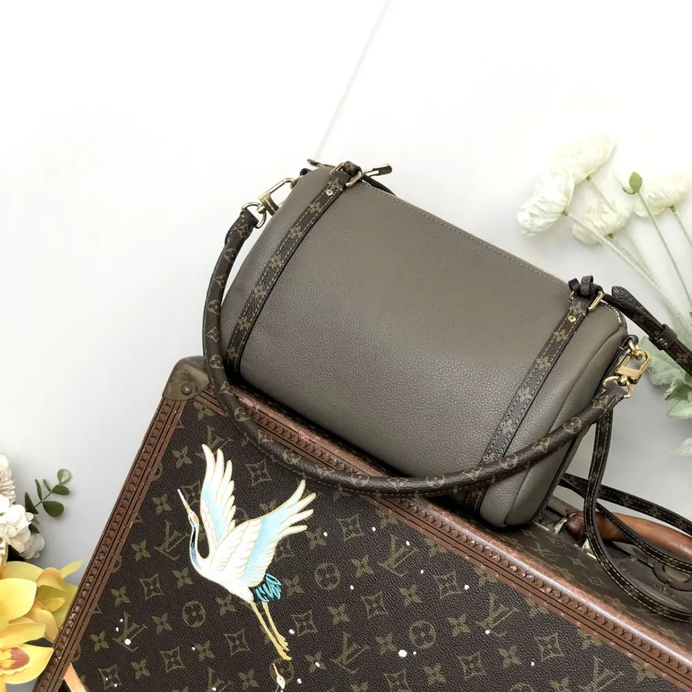 Louis Vuitton LV Women Express PM Calfskin Leather-Brown M26360