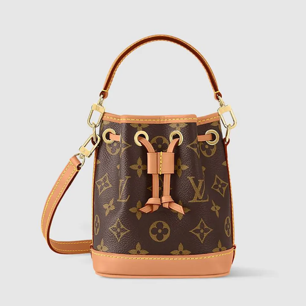 Louis Vuitton LV Women Nano Noé Monogram Coated Canvas M81266