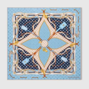 Louis Vuitton Women Flower And Straps Square 90 M96123