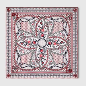 Louis Vuitton Women Summer Garden Square 90 M96328