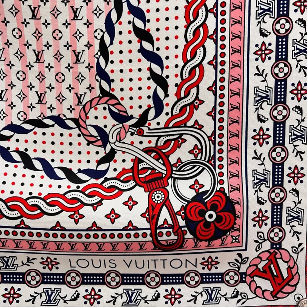 Louis Vuitton Women Summer Garden Square 90 M96328