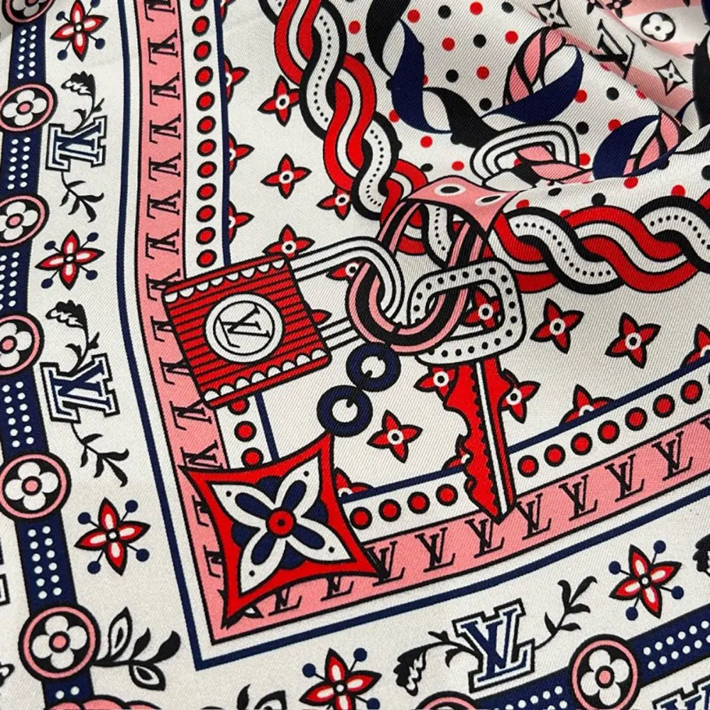 Louis Vuitton Women Summer Garden Square 90 M96328