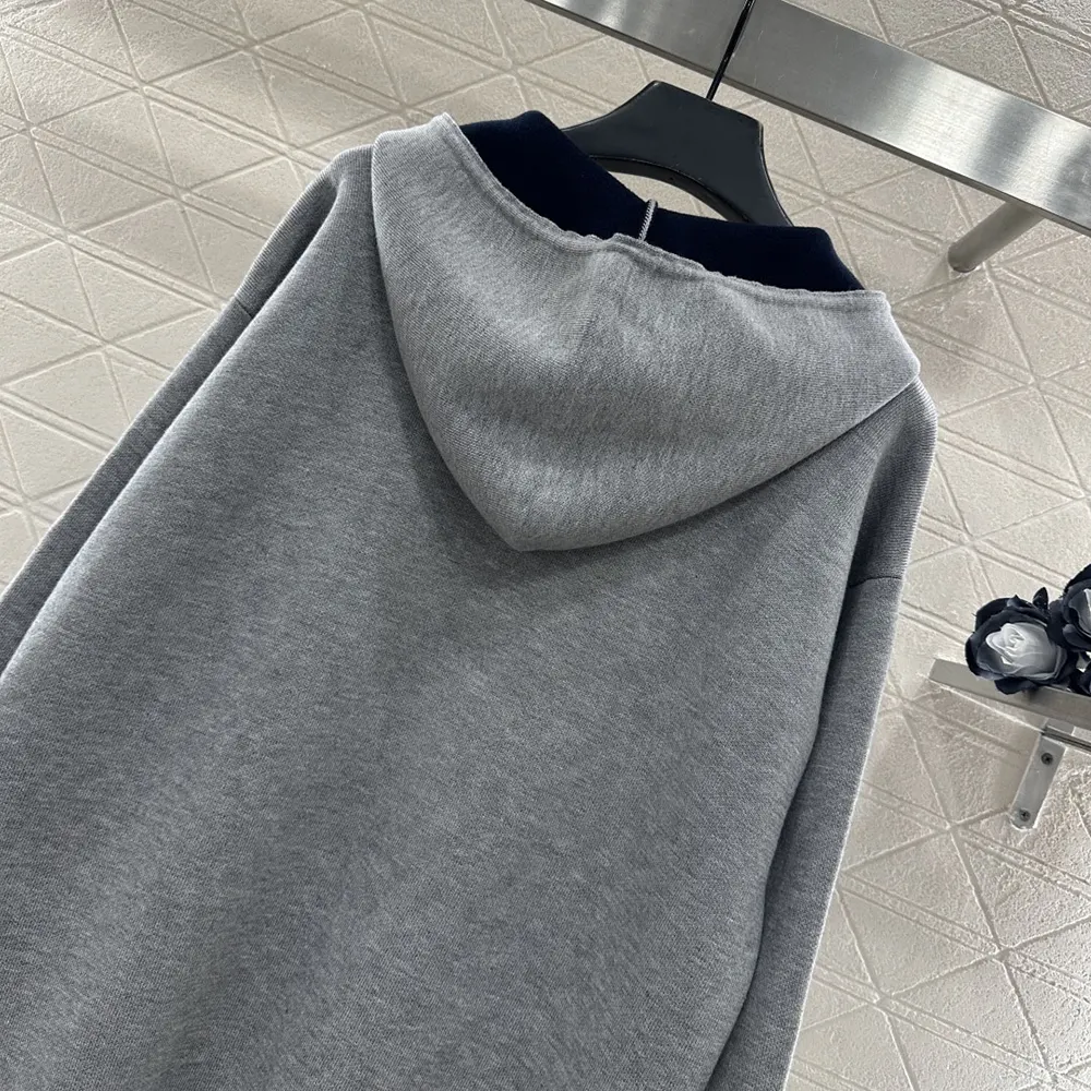 Miu Miu Women Cashmere Cardigan Hoodie MMF00T