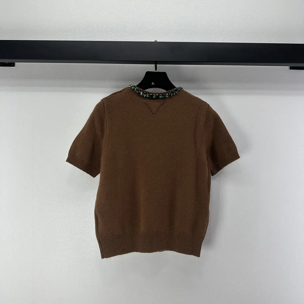 Prada Women Wool And Cashmere Crew-Neck Sweater P24V2B18M6