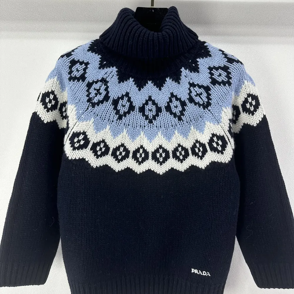 Prada Women Wool And Cashmere Sweater P2657418VZF067K