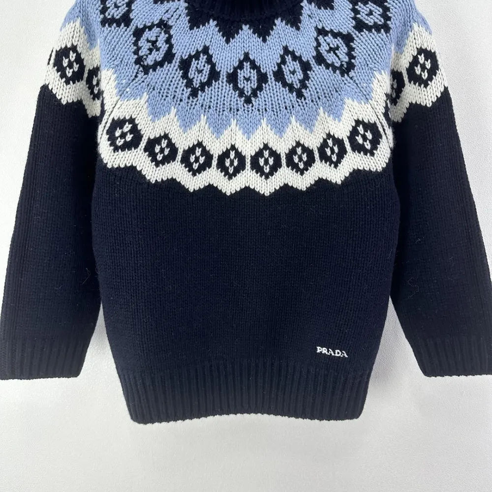 Prada Women Wool And Cashmere Sweater P2657418VZF067K