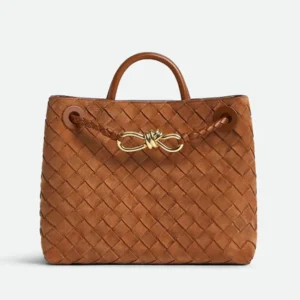 Bottega Veneta Women Small Andiamo-Brown 766014V1QE62598