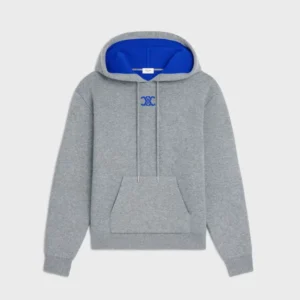 Celine Men Hooded Sweater in Cashmere RY0QZ0X73
