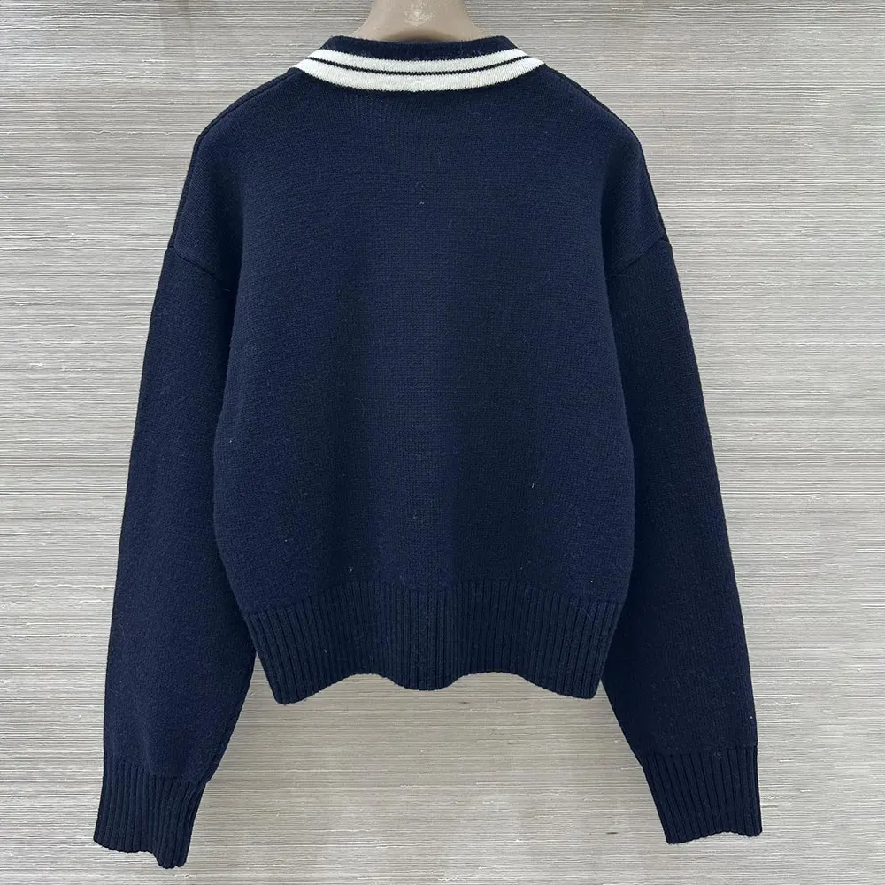 Celine Men V-Neck Sweater in Cashmere RY0RC0V09