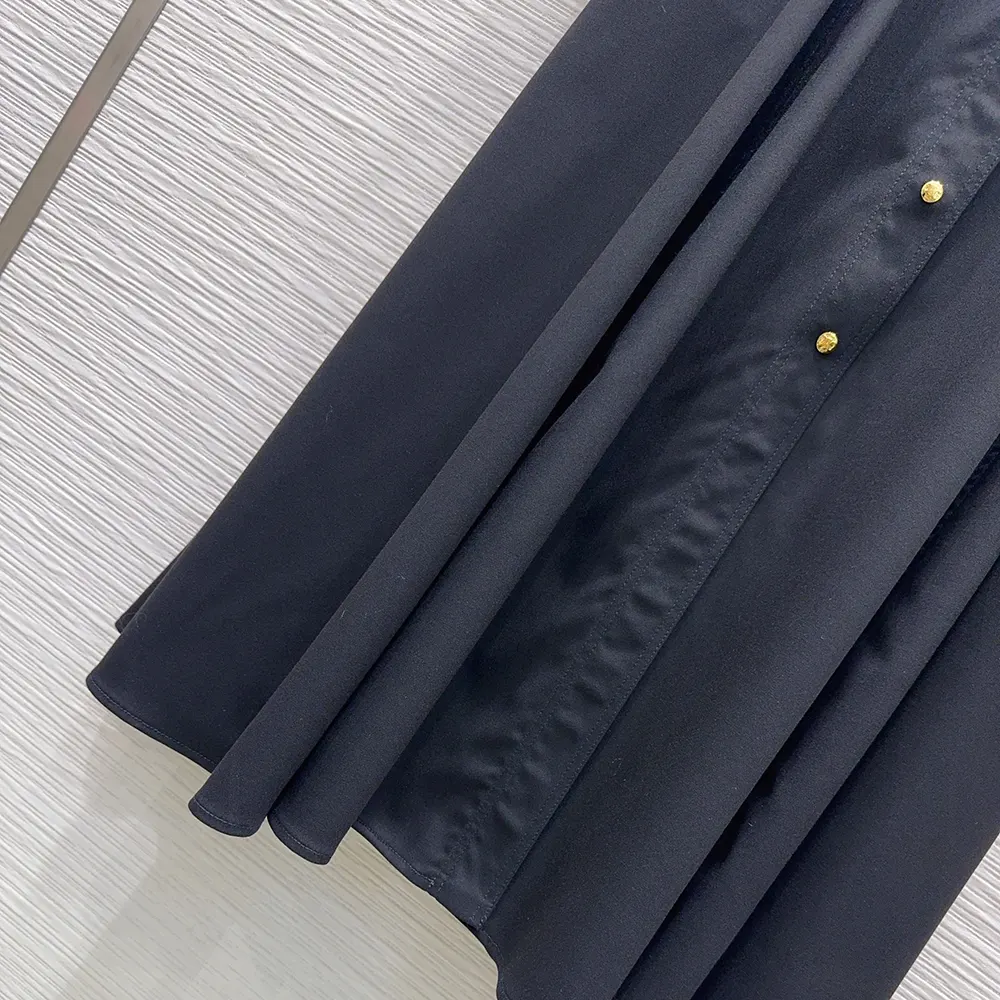 Celine Women Dress in Wool-Black RR0K20V86