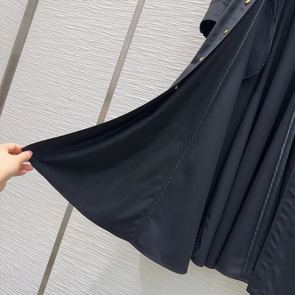 Celine Women Dress in Wool-Black RR0K20V86