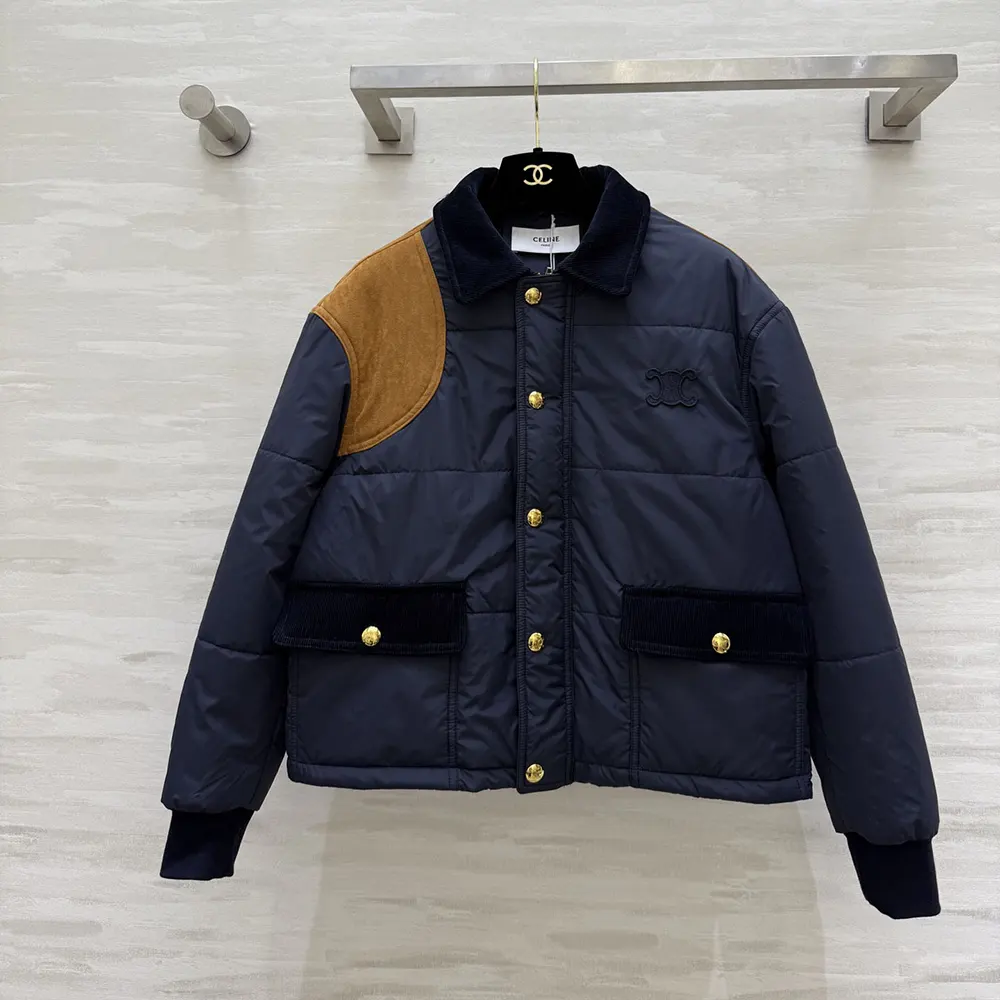 Celine Men Triomphe Jacket in Nylon RV0OT708N