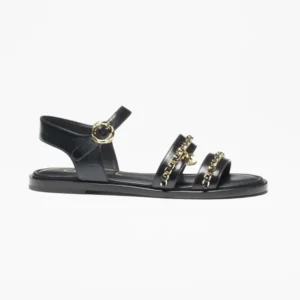 Chanel Women Sandals Calfskin-Black G46801B22189