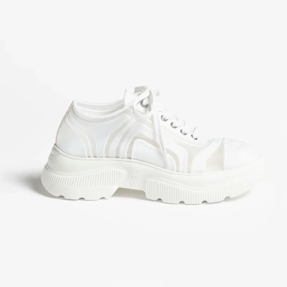 Chanel Women Sneakers Mesh & Mixed Fibers-White G46509