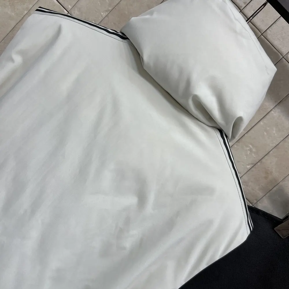 Dior Men DiorAlps Belted Puffer Vest White Padded Technical Taffeta 547C71A2304