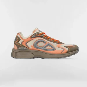 Dior Unisex B30 Countdown Tech Sneaker Beige Semi-Transparent N3O Nylon 3SN342ABF