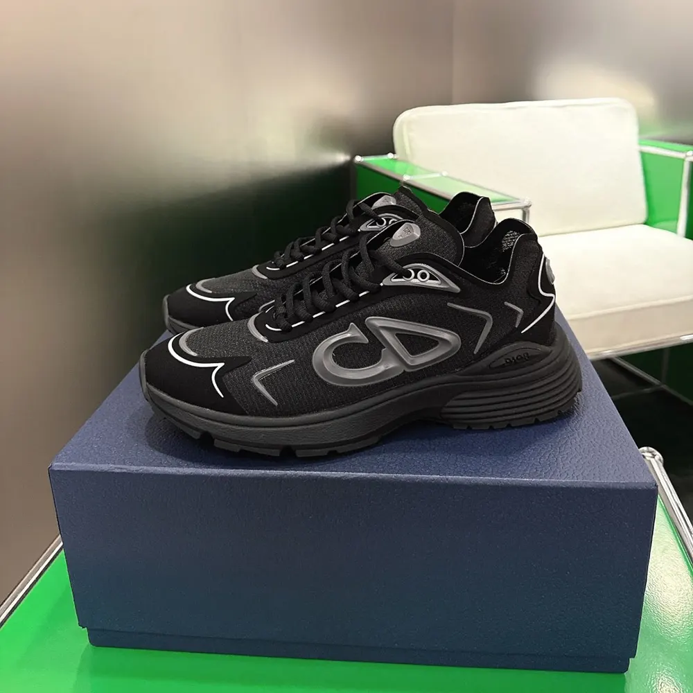 Dior Unisex B30 Countdown Tech Sneaker Black Semi-Transparent N3O Nylon 3SN342ABFDior Unisex B30 Countdown Tech Sneaker Black Semi-Transparent N3O Nylon 3SN342ABF